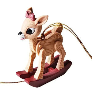 Vintage Clarice Christmas ornament – Enesco 2004 Rudolph the Red-Nosed Reindeer